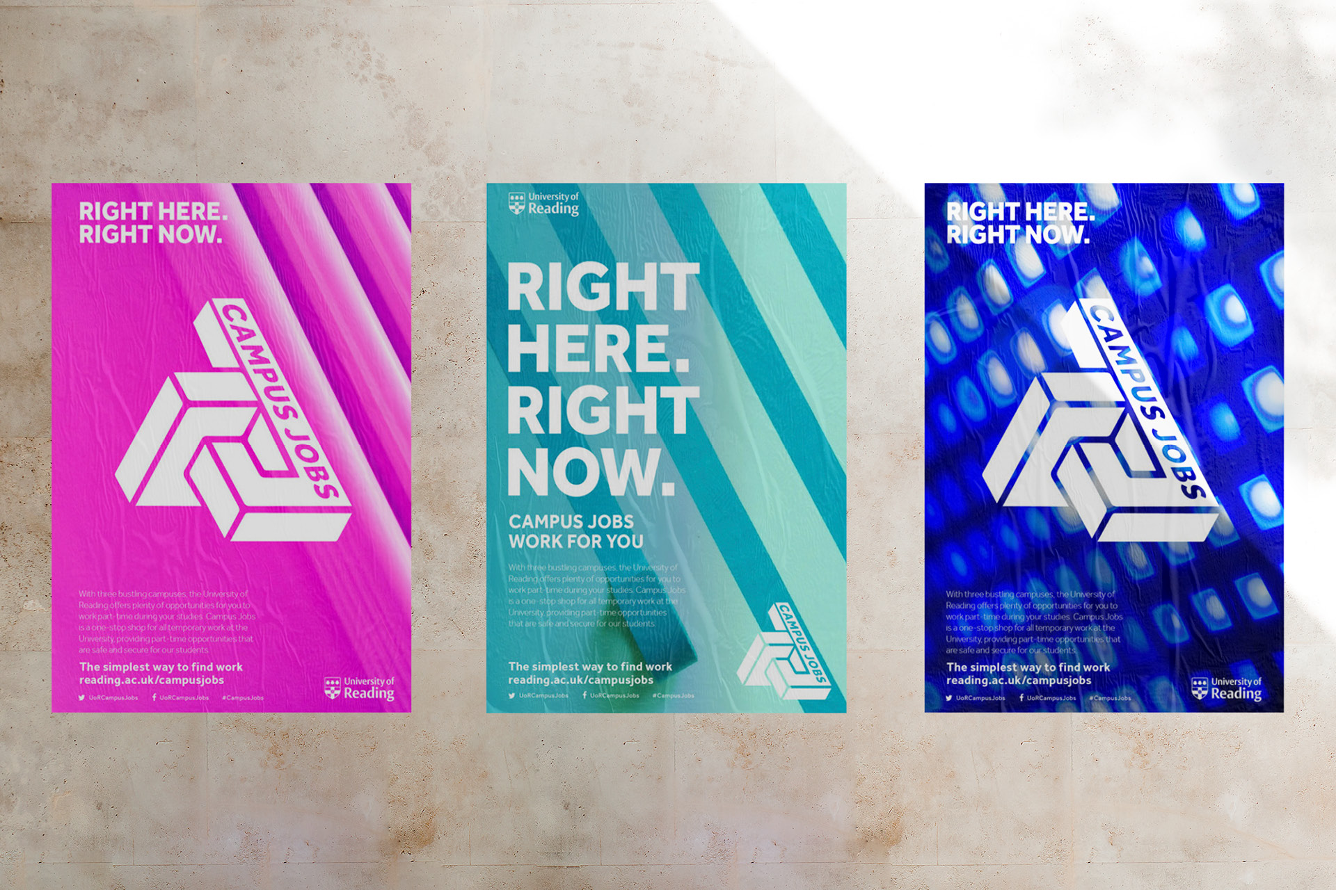 Campus Jobs wall posters