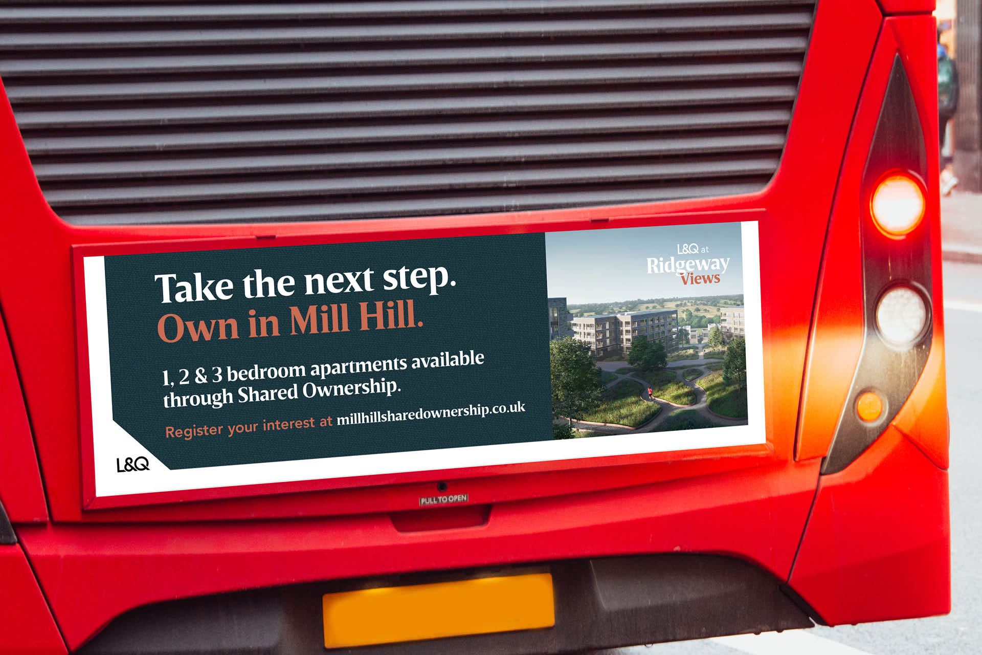RidgewayViews_bus Ridgeway Views bus advert