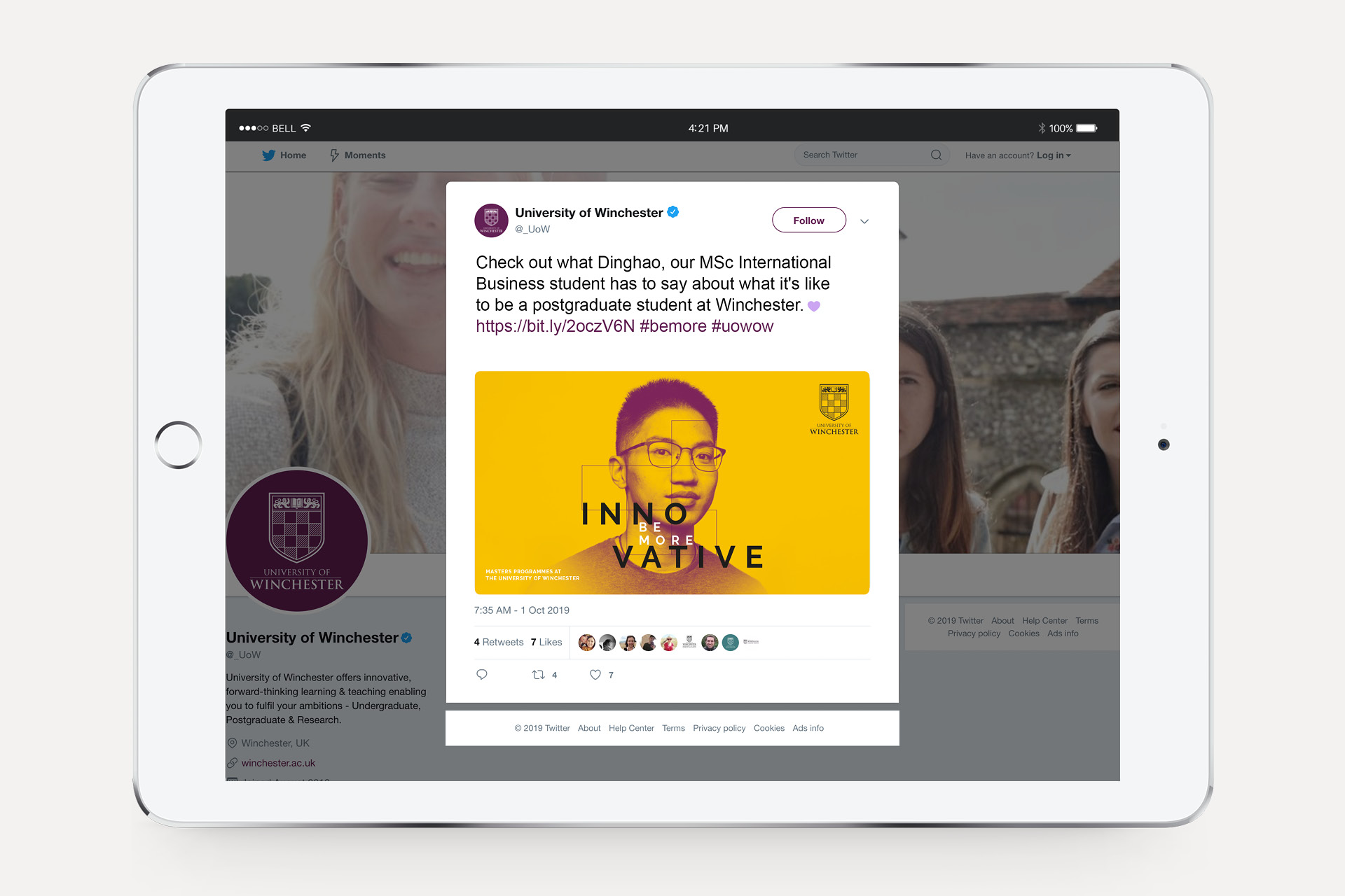 UoWPG Social Dinghao